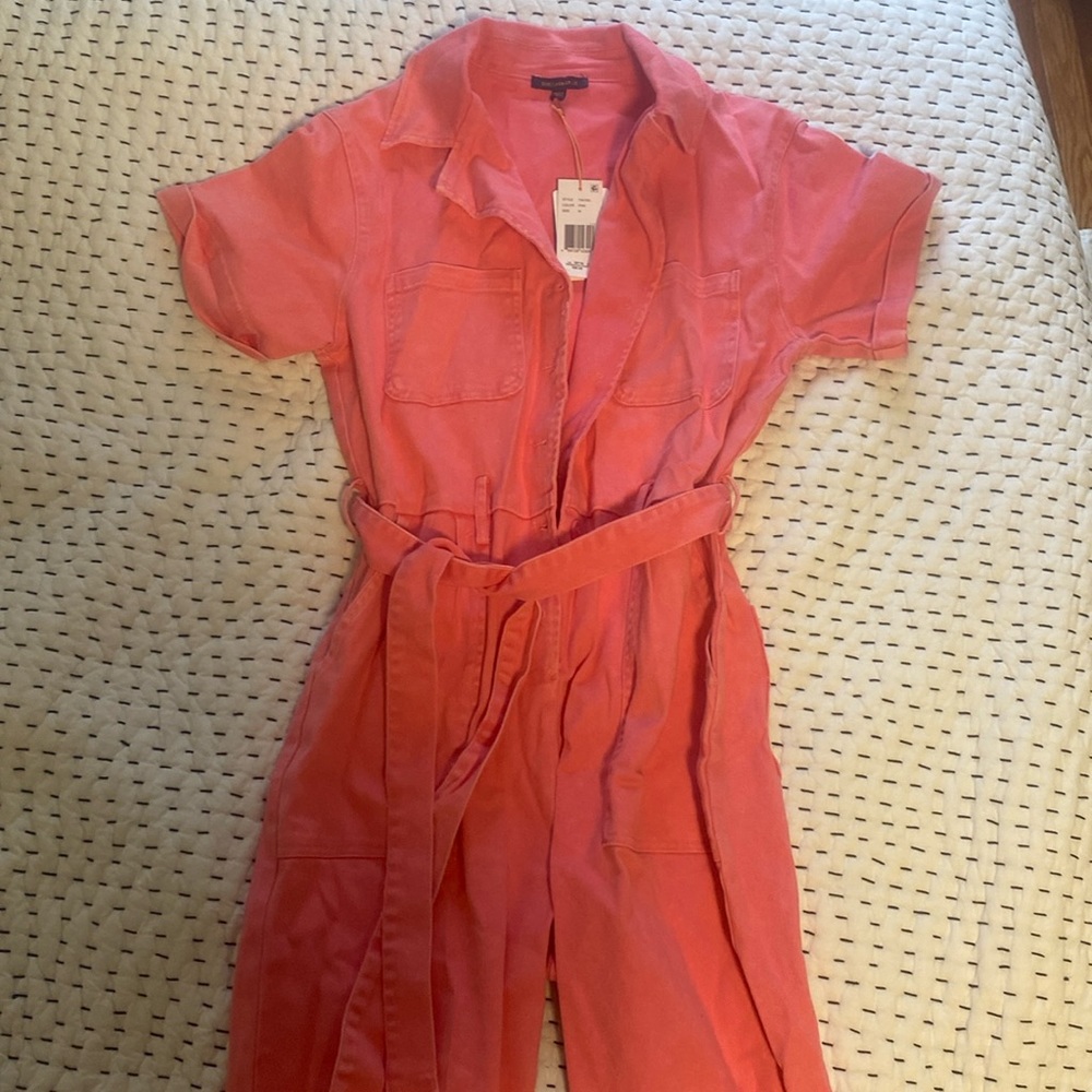 Skies are blue pink jumpsuit new with tags